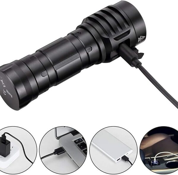 Led Rechargeable Flashlight
