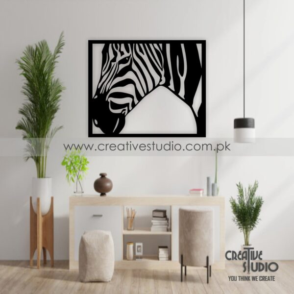 Zebra Acrylic Wall Frame WA47